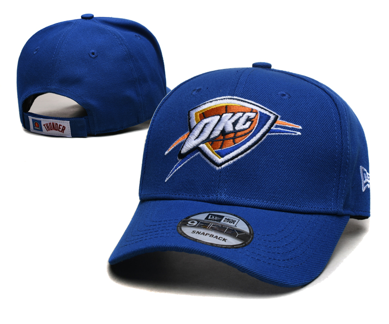 2024 NBA Oklahoma City Thunder Hat TX20240304->->Sports Caps